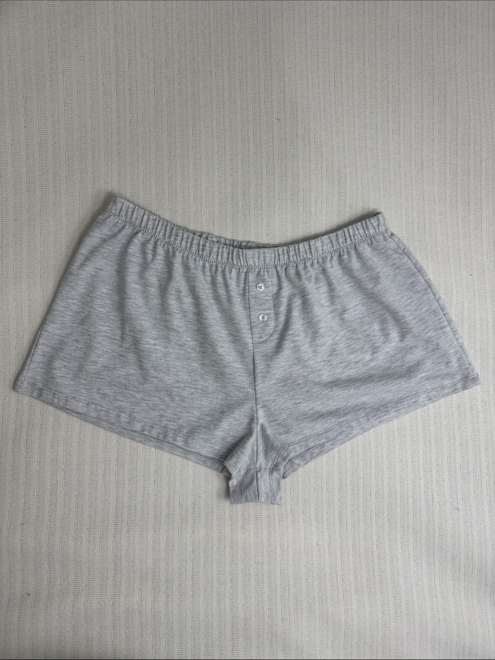 T.J.Maxx Heather Gray Knit Lounge Shorts